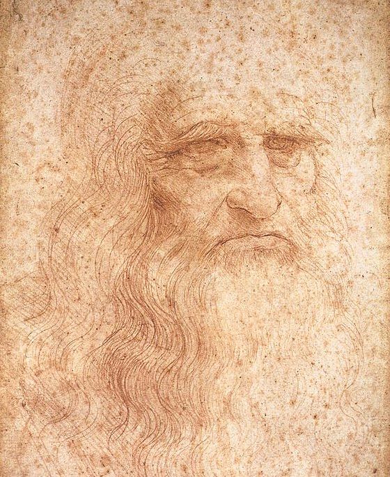 Selbstportrait von Leonardo da Vinci